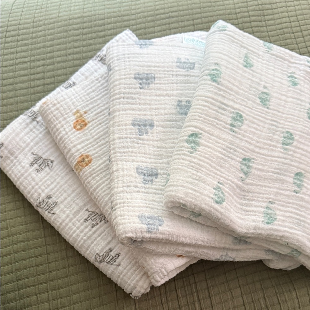 Aden + Anais Baby Muslin Swaddle Blankets